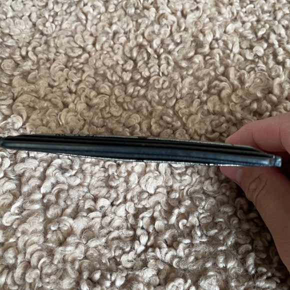 MCM Card Case Silver Black - Picture 5 of 6